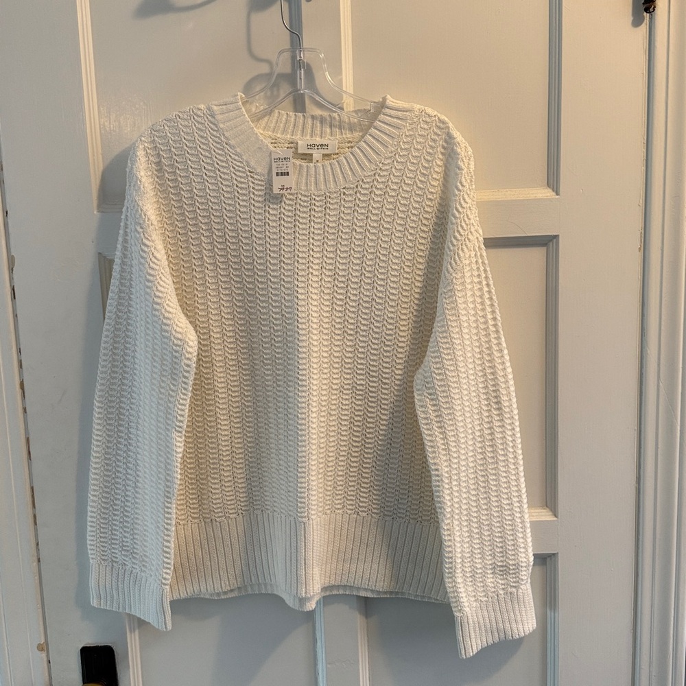 White Knit Sweater